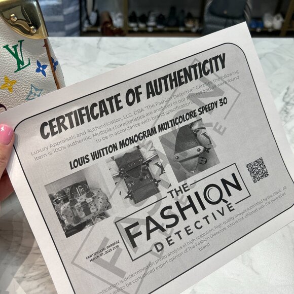 Louis Vuitton Monogram Multicolor Speedy 30 White - Picture 8 of 12